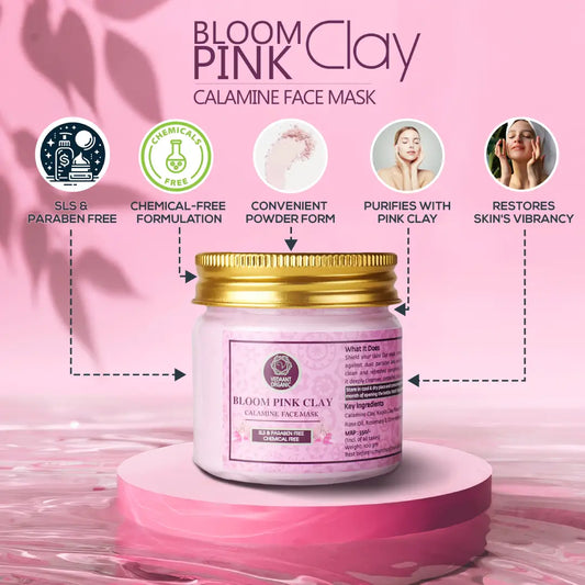 Bloom Pink Clay Face Mask