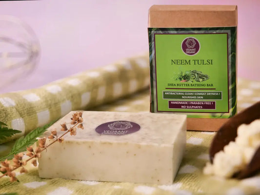 Best Duo I Neem Tulsi Shea Butter & Sandalwood Glycerine Bathing Bars