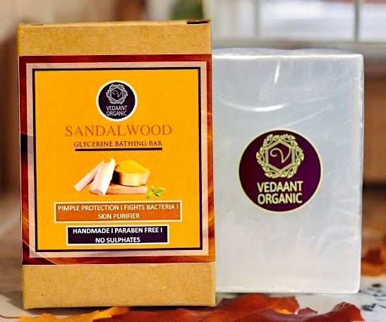 Best of 3 Combo I Rice Glow Sheabutter I Sandalwood & Lemon Grass Glycerine Bathing Bars