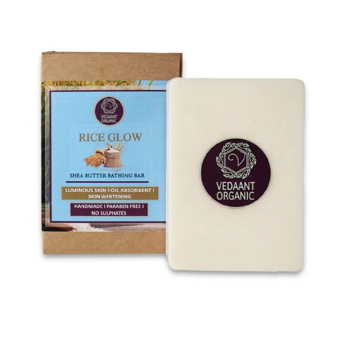 Best of 3 Combo I Rice Glow Sheabutter I Sandalwood & Lemon Grass Glycerine Bathing Bars