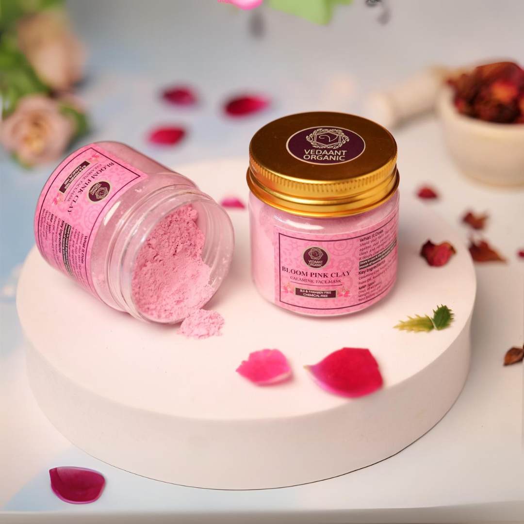 Bloom Pink Clay Face Mask
