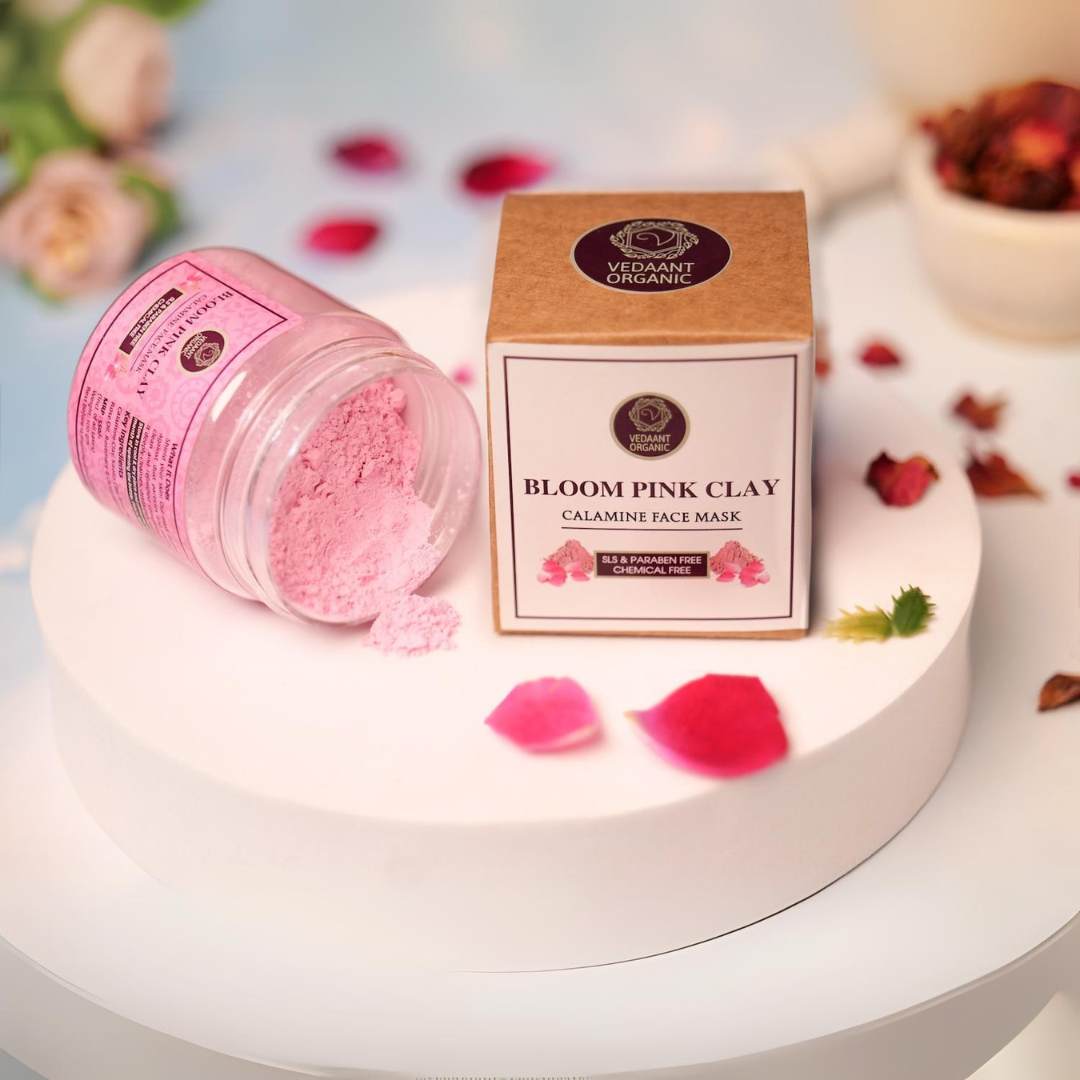 Bloom Pink Clay Face Mask