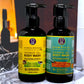 Shower Gel Duo Combo I Sandalwood Saffron Bliss & Neem Tulsi Rejuvenation Shower Gel/Body Wash with Aloe Vera & Natural Extracts