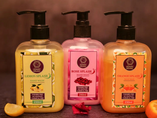 Hand Wash Collectives I Orange Splash  I Rose Splash  & Lemon Splash