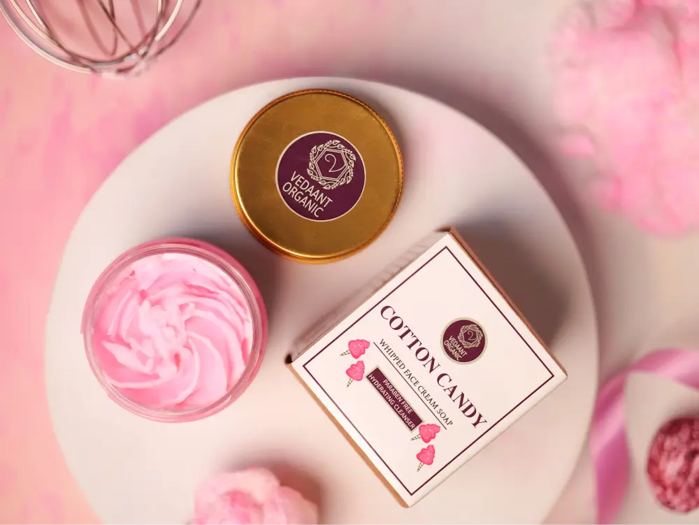 Best of 3 Facial Combo I Cocoa Vanilla Moisture Surge Cream & Shine Up Insta Glow Mask & Cotton Candy Whipped Cream Soap