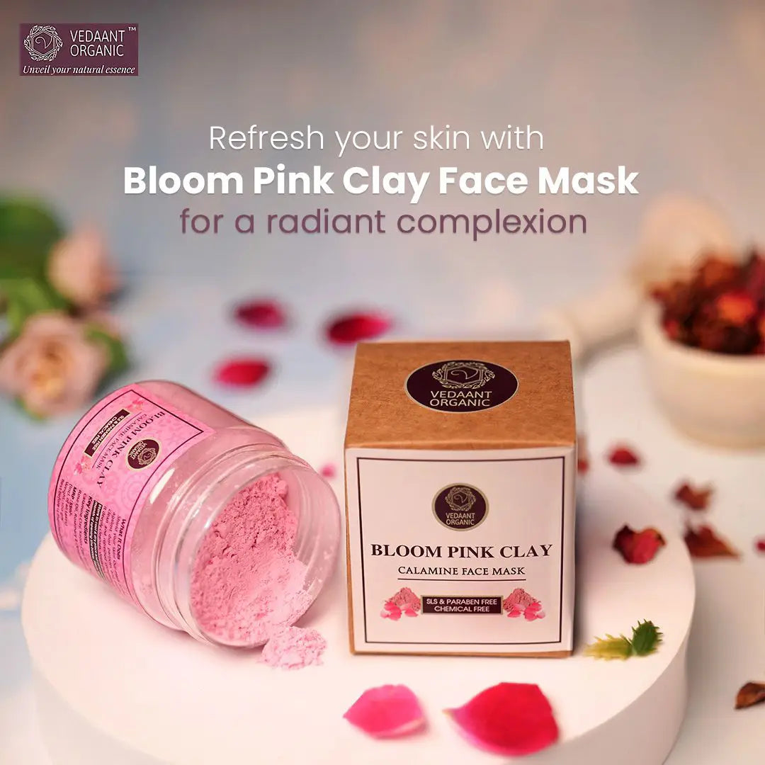 Bloom Pink Clay Face Mask