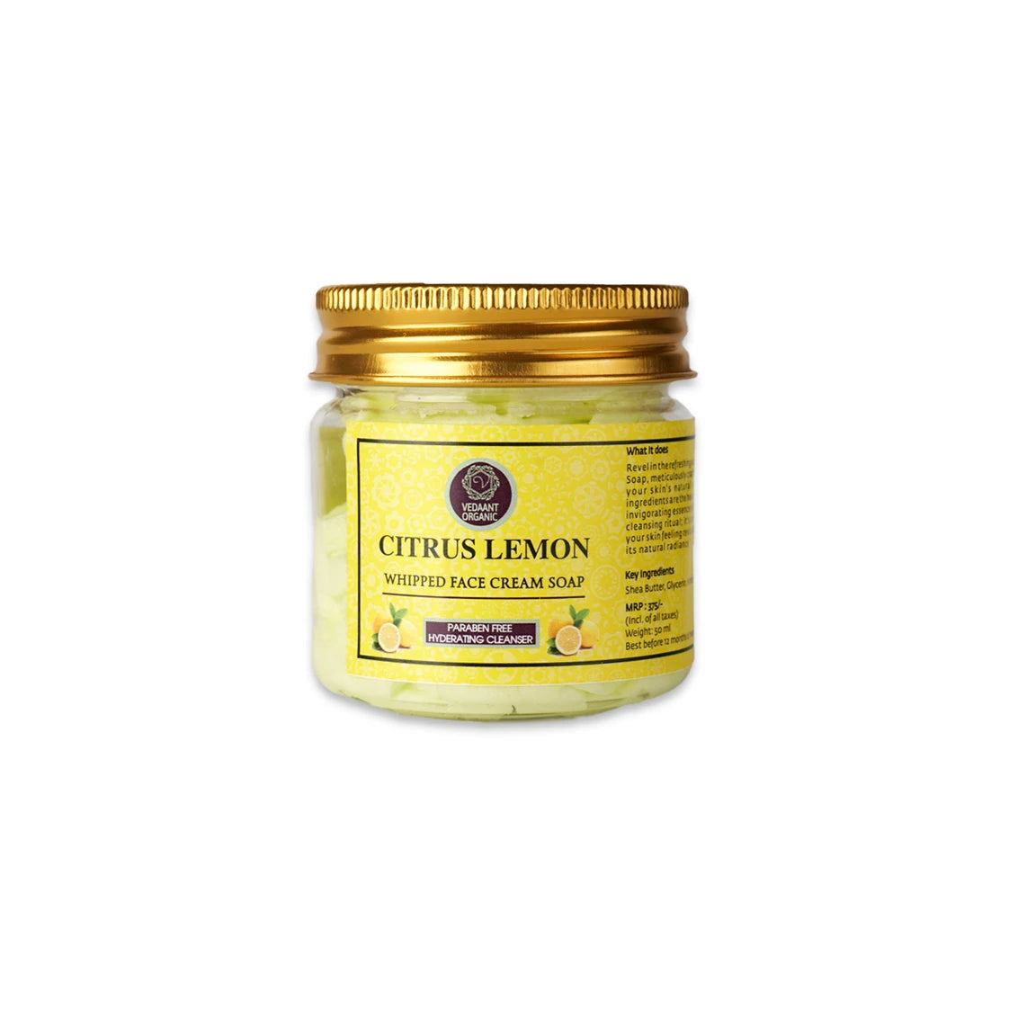 Whipped Face Cream Soap Collectives I Cotton Candy & Citrus Lemon